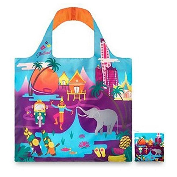 LOQI Handbags - HP! Reusable Shopping Tote w pouch & inner pocket!